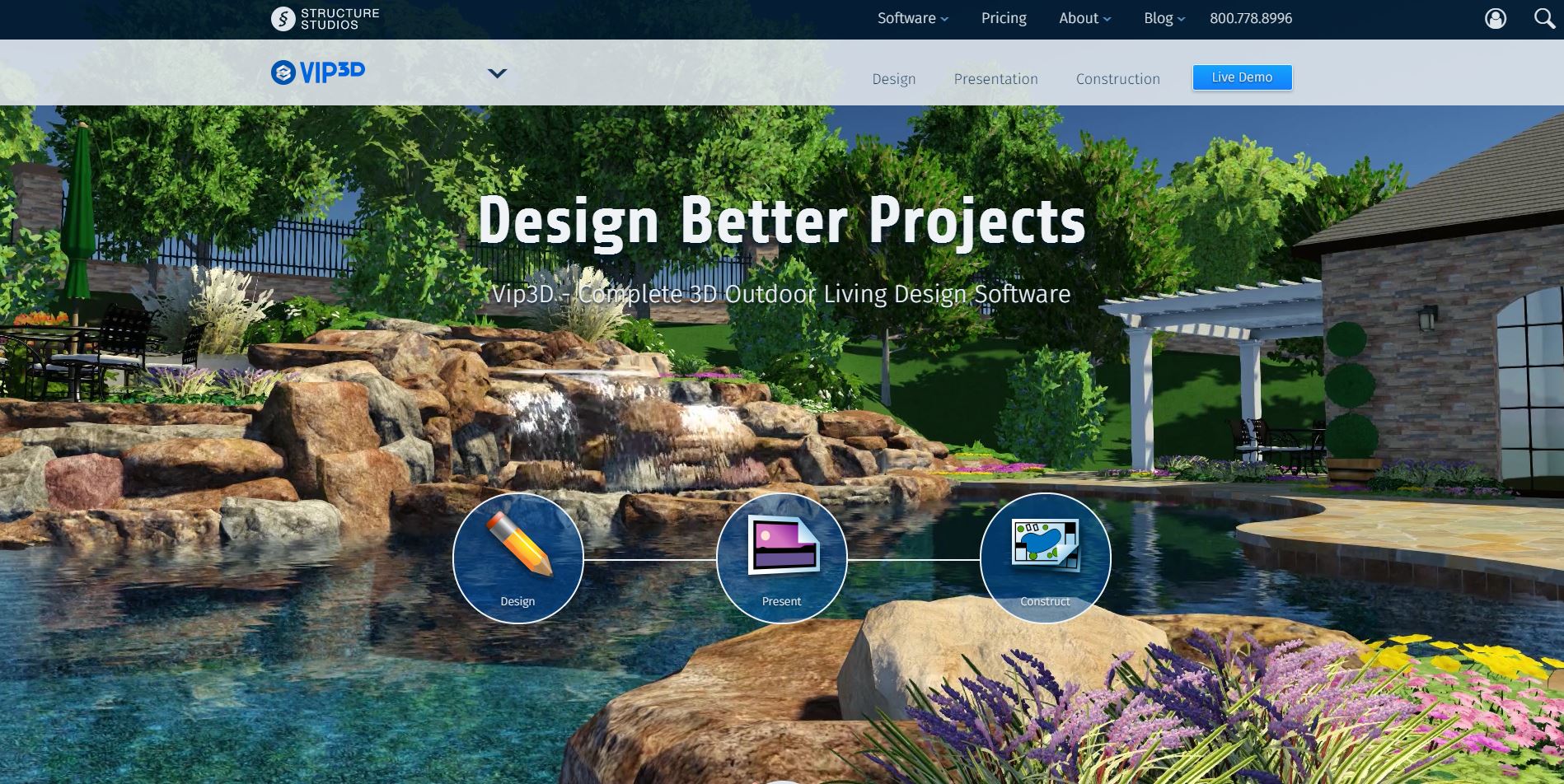 Vip3D Update Complete Outdoor Living Design Software is Even Better