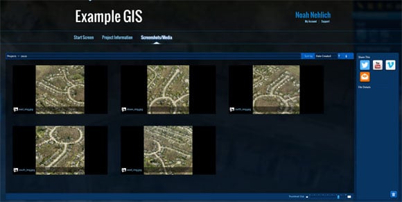Download ultra high resolution GIS images