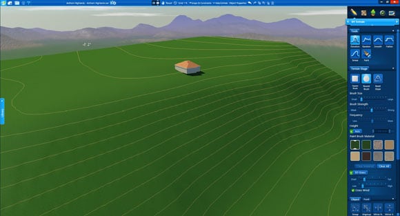 Automatic Terrain Data in Pool Studio and VizTerra