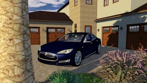 Tesla Model S in Vip3D