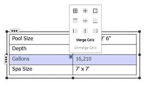 Edit Text Tables