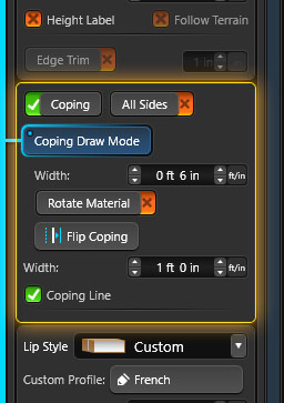 Custom Coping Interface