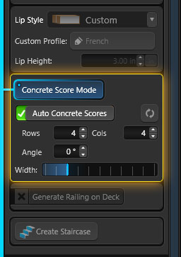 Custom Scoring Interface