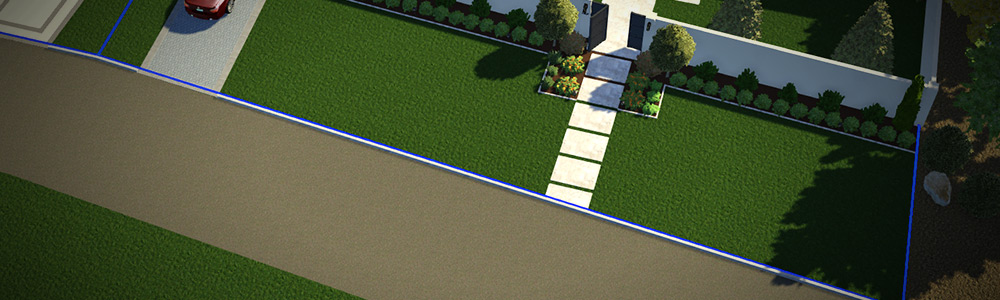 Show Property Lines in 3D